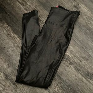 Spanx faux leather leggings